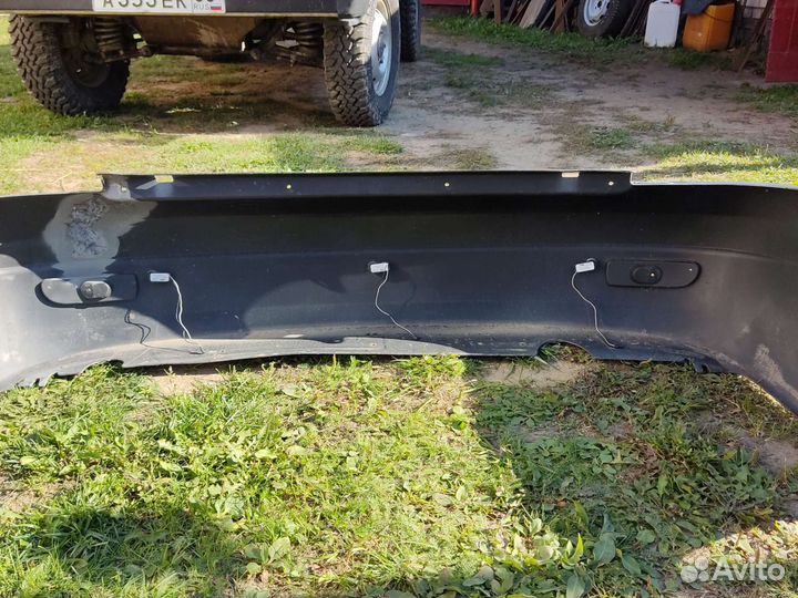 Задний бампер приора седан