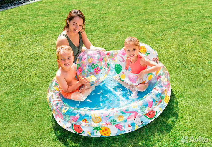 Бассейн детский надувной 