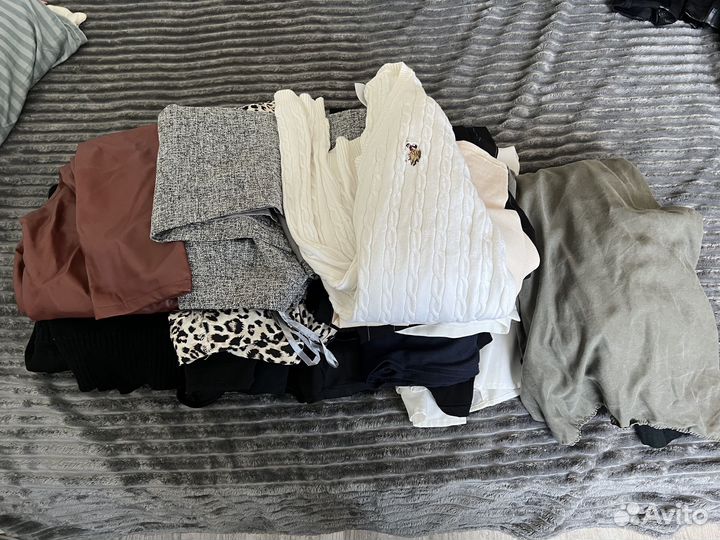 Большой пакет женских вещей 42