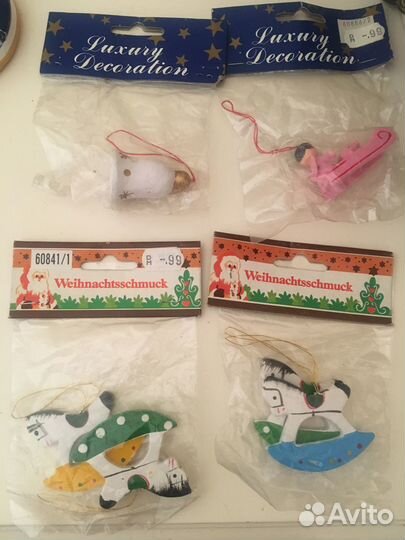 Елочные игрушки гдр дерево