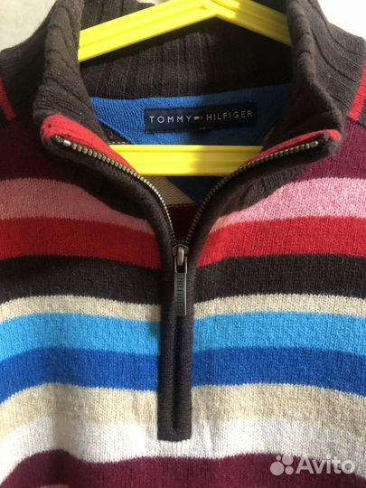 Tommy hilfiger пуховик свитер