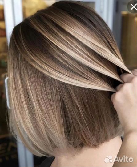 Окрашивание любой сложности,стрижки