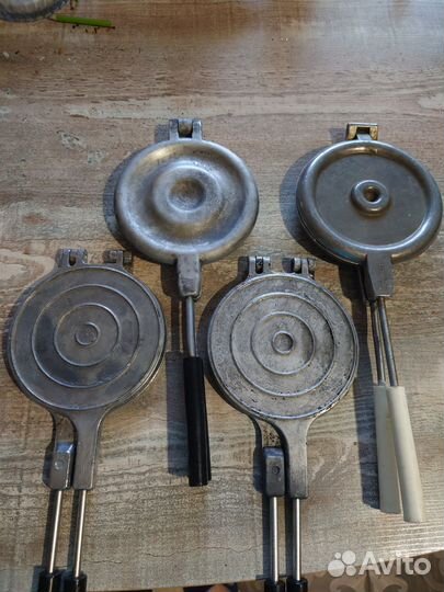 Форма для выпечки печенья и вафель СССР бронь