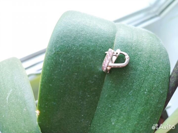 Серьги детские серебро
