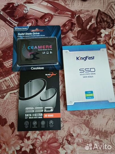 Новый SSD 500Gb и 1Tb и 2Tb