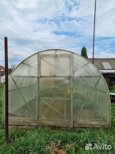 Теплица 3 на 6 из поликарбоната бу