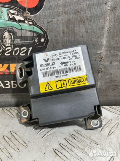 Блок Airbag SRS Renault Logan, I рест