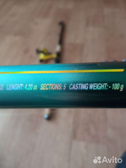 Удочка телескопическая бу