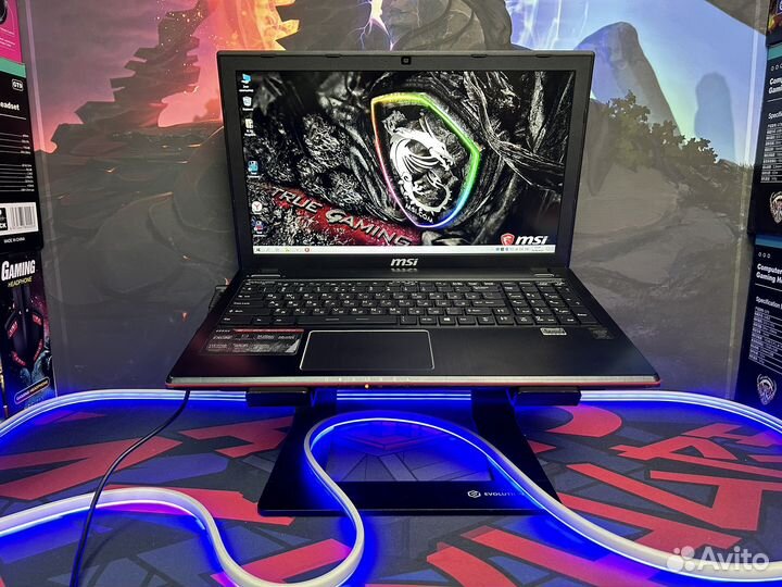 Игровой ноутбук MSI i7 GTX 860M 16GB озу SSD