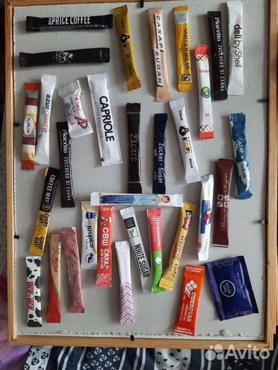 Коллекция сахарных стиков