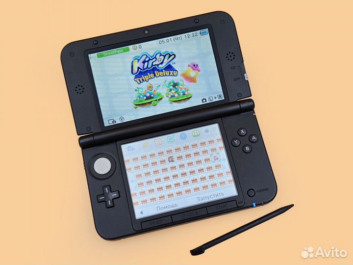 Nintendo 3DS XL серая, 200 игр, 128 gb