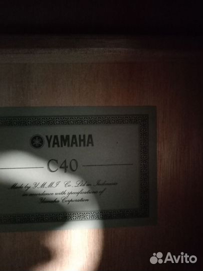Гитара Yamaha C40 4/4