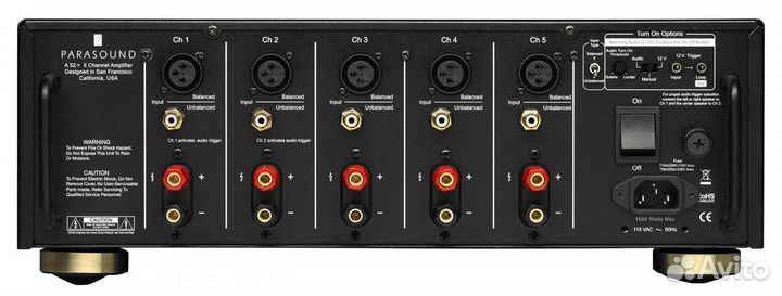 5-канальный усилитель Parasound A52+(сша)