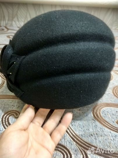 Шапка берет фетровый