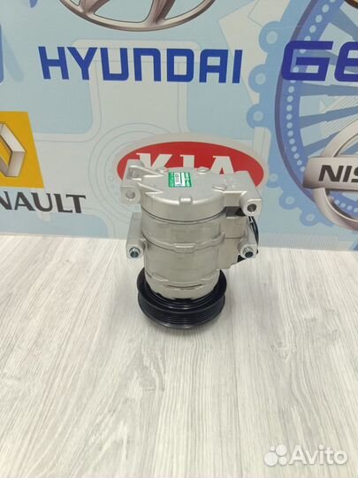 Компрессор кондиционера KIA RIO 4