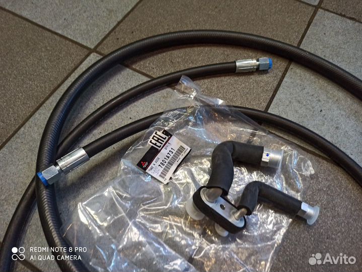 Mitsubishi pajero 4 трубки испарителя кондиционера