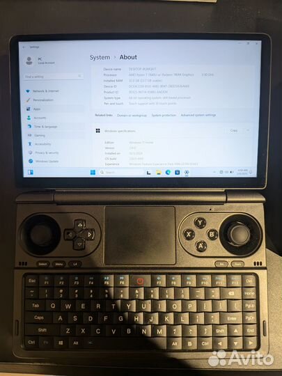 Gpd win mini 7840u 32 512
