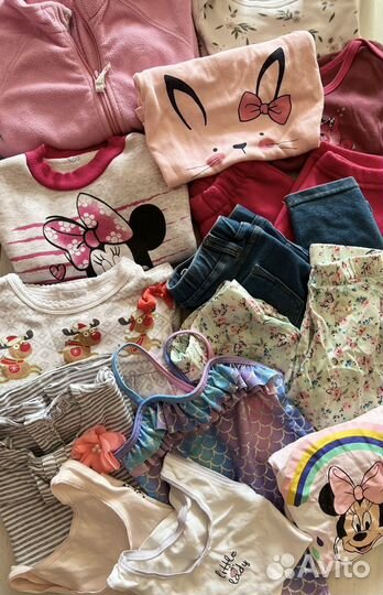 Детские вещи пакетом 80 hm reima для девочки