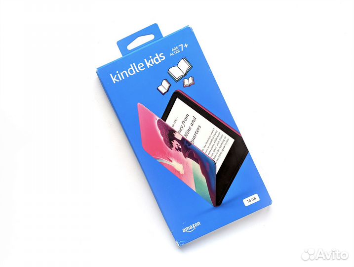 Kindle 11 2022 16GB Kids новая + чехол Pink