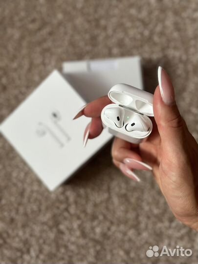 Беспроводные наушники apple airpods 2 оригинал