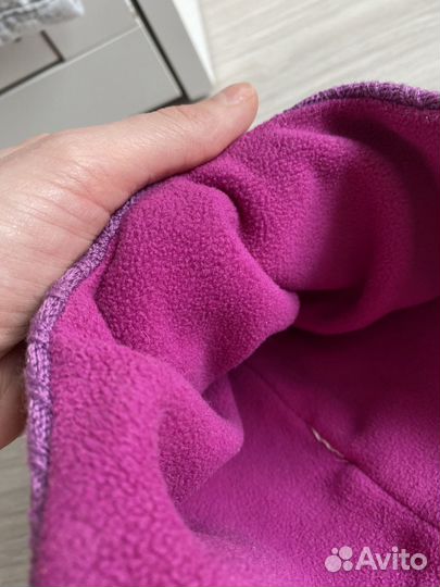 Шапки демисезонные на девочку 44-46