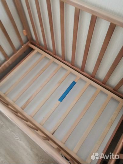 Детская кроватка Антел Алита 6 бук с маятником