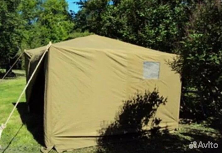 Палатка армейская Пабо облегченная брезентовая
