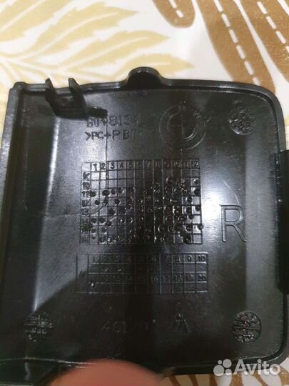 Заглушка бампера bmw x3 f25