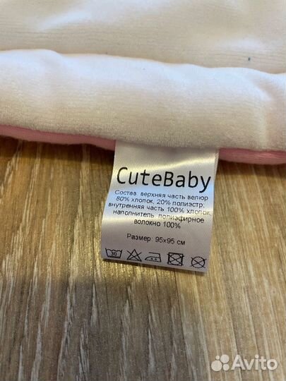 Конверт на выписку для девочки зима/ плед