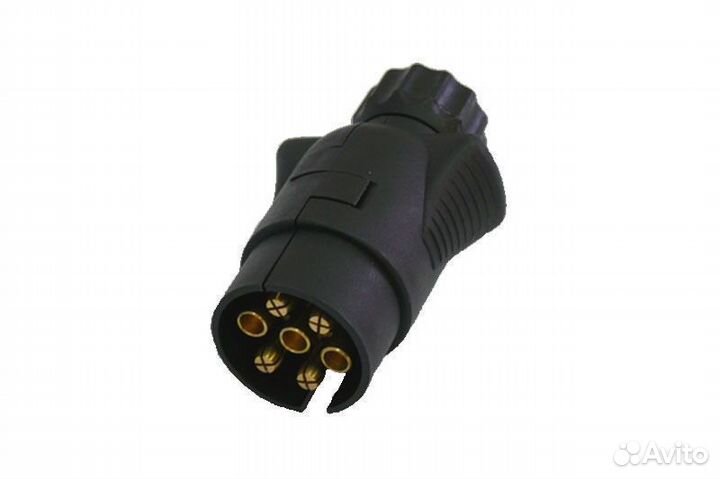 Вилка для прицепа 7-контакт пластик 48.036