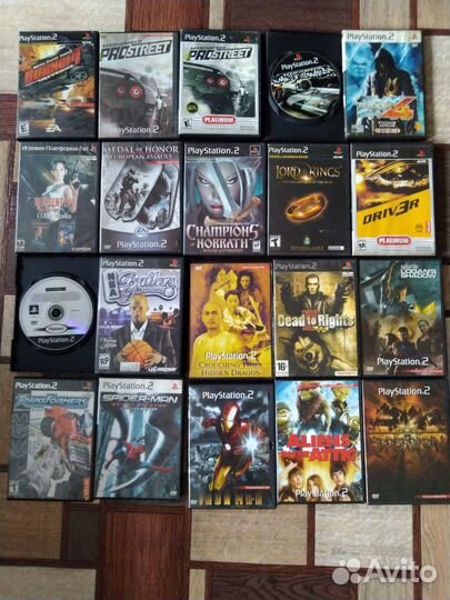 Продам диски на пс2