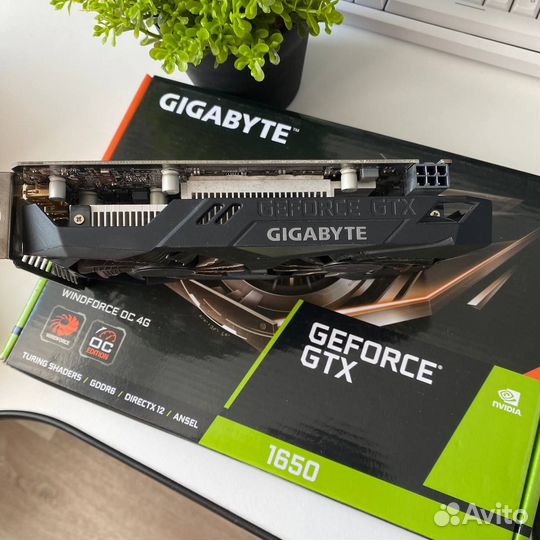 Видеокарта GTX 1650 gddr6