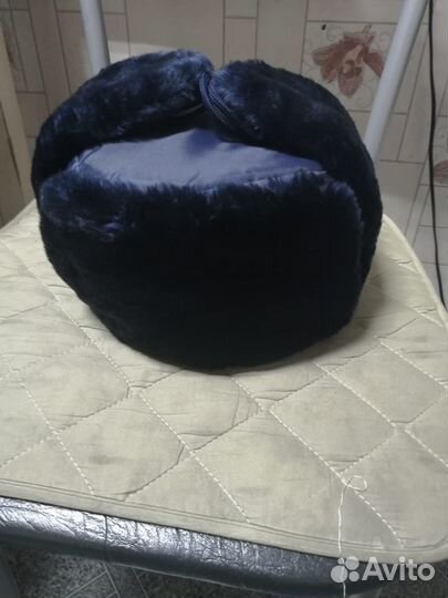 Шапка ушанка мужская