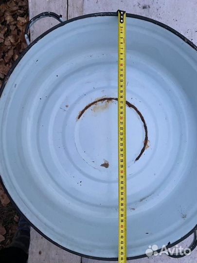 Тазик эмалированный