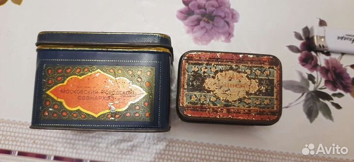 Коробки из под чая СССР