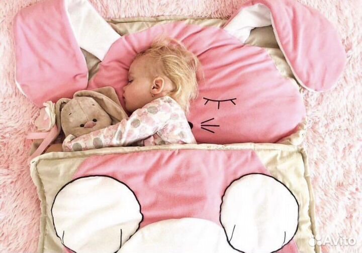 Спальный мешой зайка