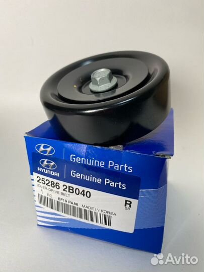 Ролик промежуточный приводного ремня сreta/solaris