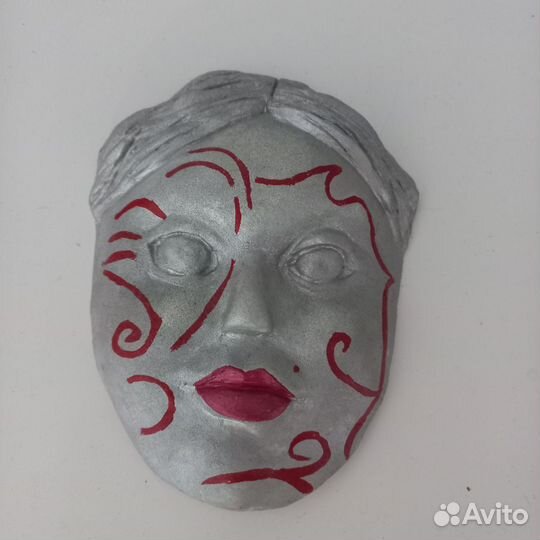 Маска лицо для панно