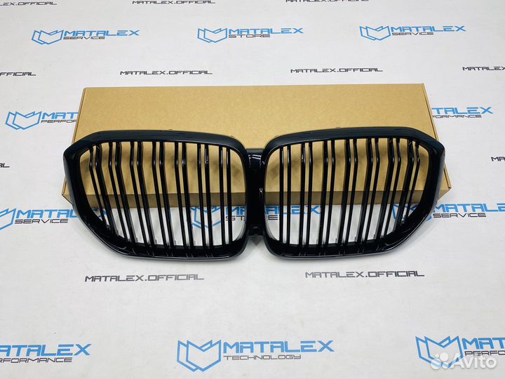Решетка радиатора BMW X5 G05, М стиль, глянец