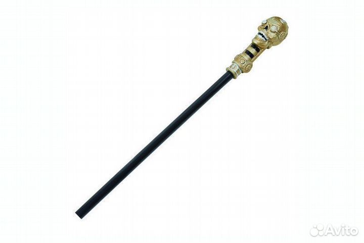 Трость стимпанка череп