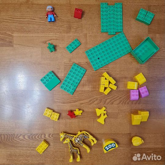 Lego Duplo Большой зоопарк+пластина(оригинал)