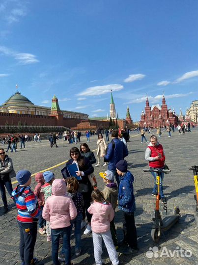 Семейная экскурсия по центру Москвы