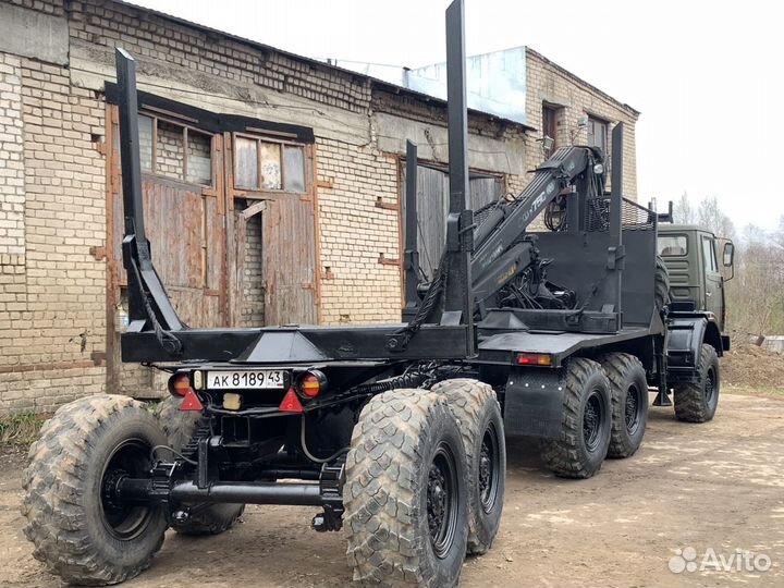 КамАЗ 43101 с КМУ, 1990