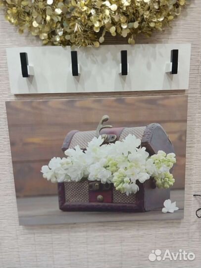 Вешалка в прихожую лофт