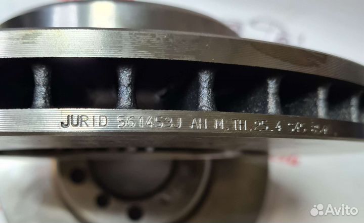 Диск тормозной передний mercedes W126 S-class