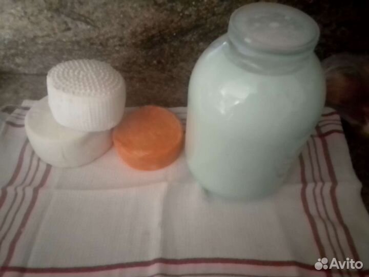 Козье молоко домашний сыр