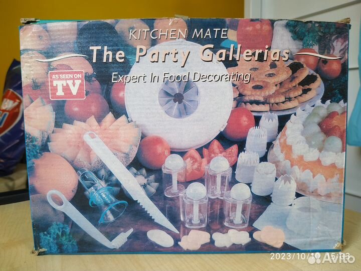 Набор для украшения тортов, пирогов, фруктов и др