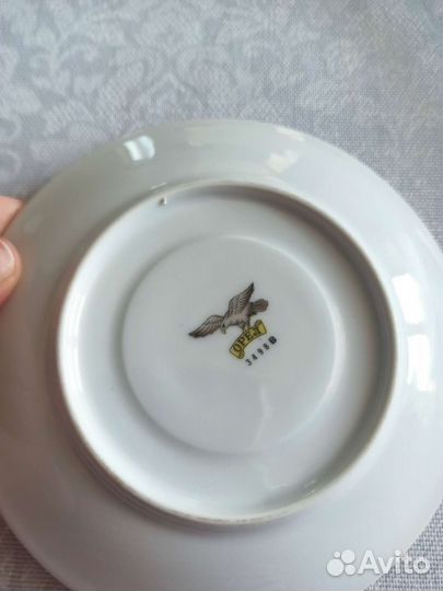Чайная пара фарфор