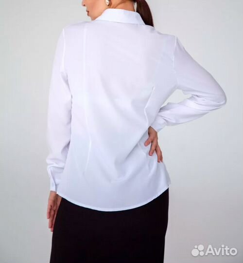 Классическая белая рубашка