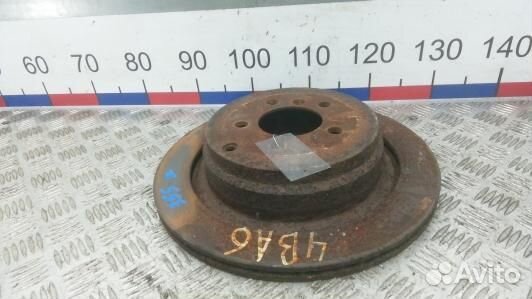 Диск тормозной задний land rover range rover 3 (4B